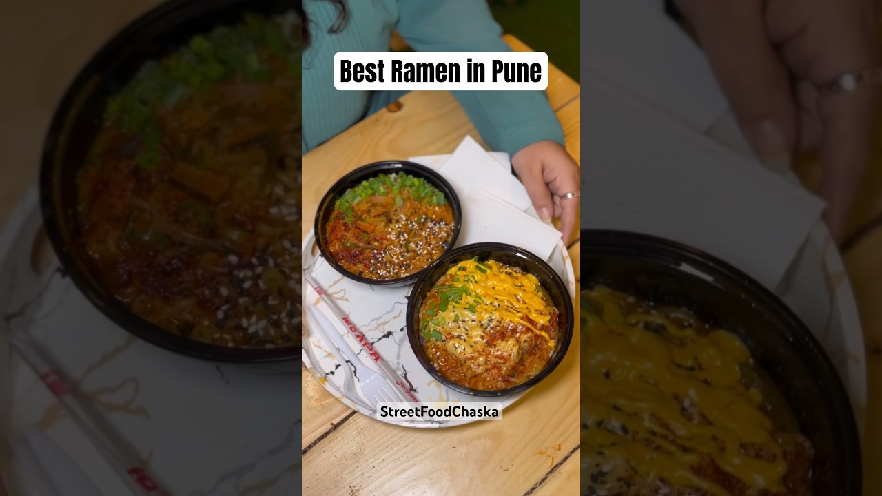 Best Ramen #pune #food #ramen #streetfood #viral #shorts #youtubeshorts #trending #foryou #ytshorts