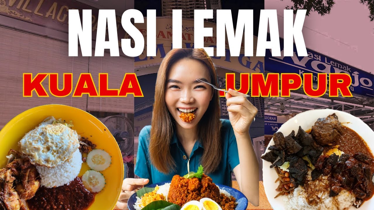 I Spend 30 Days Eating Nasi Lemak in Kuala Lumpur & Selangor and Found the TOP Spots