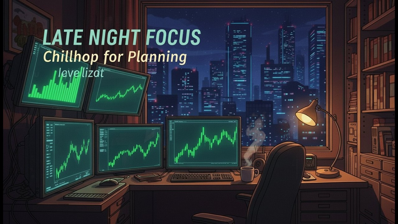 LATE NIGHT FOCUS: Lofi Beats for Planning & Success | วางแผนอนาคต ดนตรีสร้างสมาธิ (Dividend Dreams)
