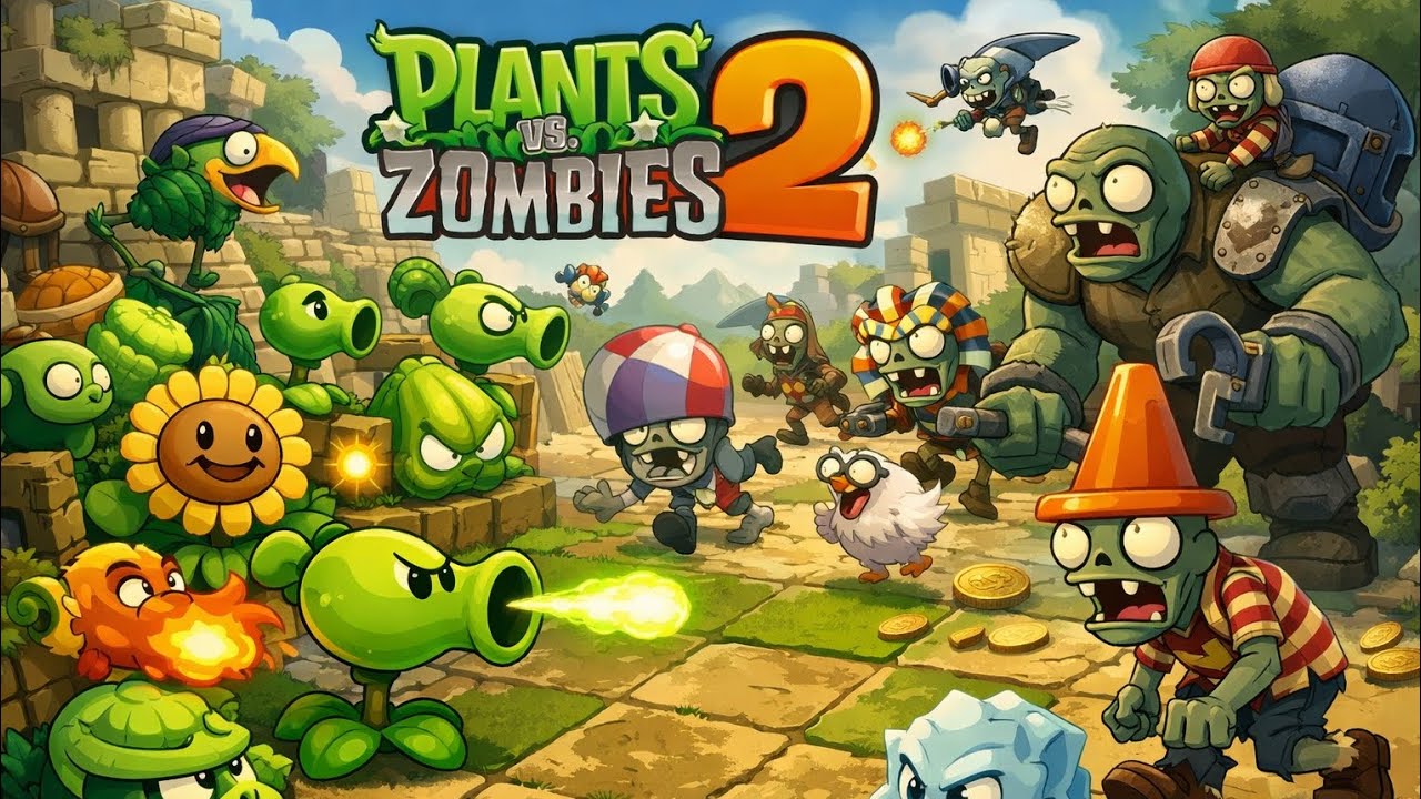 Nueva AVENTURA /// PLANTAS VS ZOMBIES 2. EP.1 