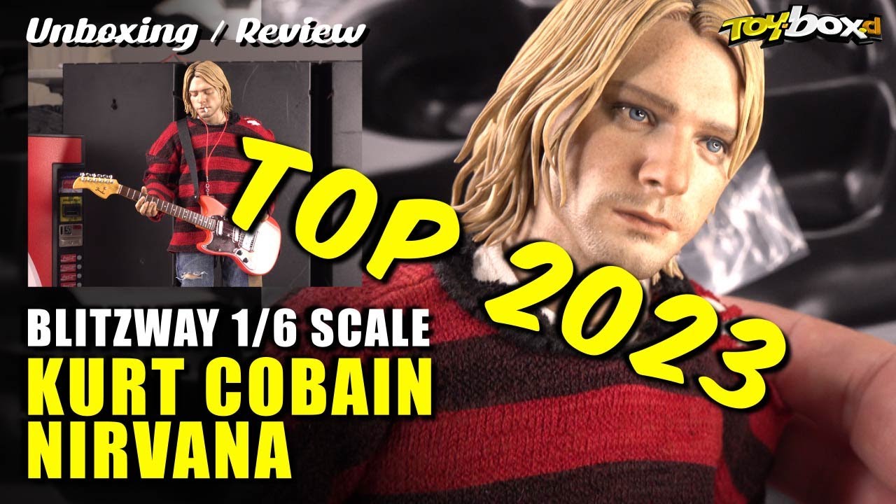 BLITZWAY KURT COBAIN - NIRVANA -1/6 SCALE FIGURE 科特·柯本閃電戰圖 カート・コバーン フィギュア ブリッツウェイ