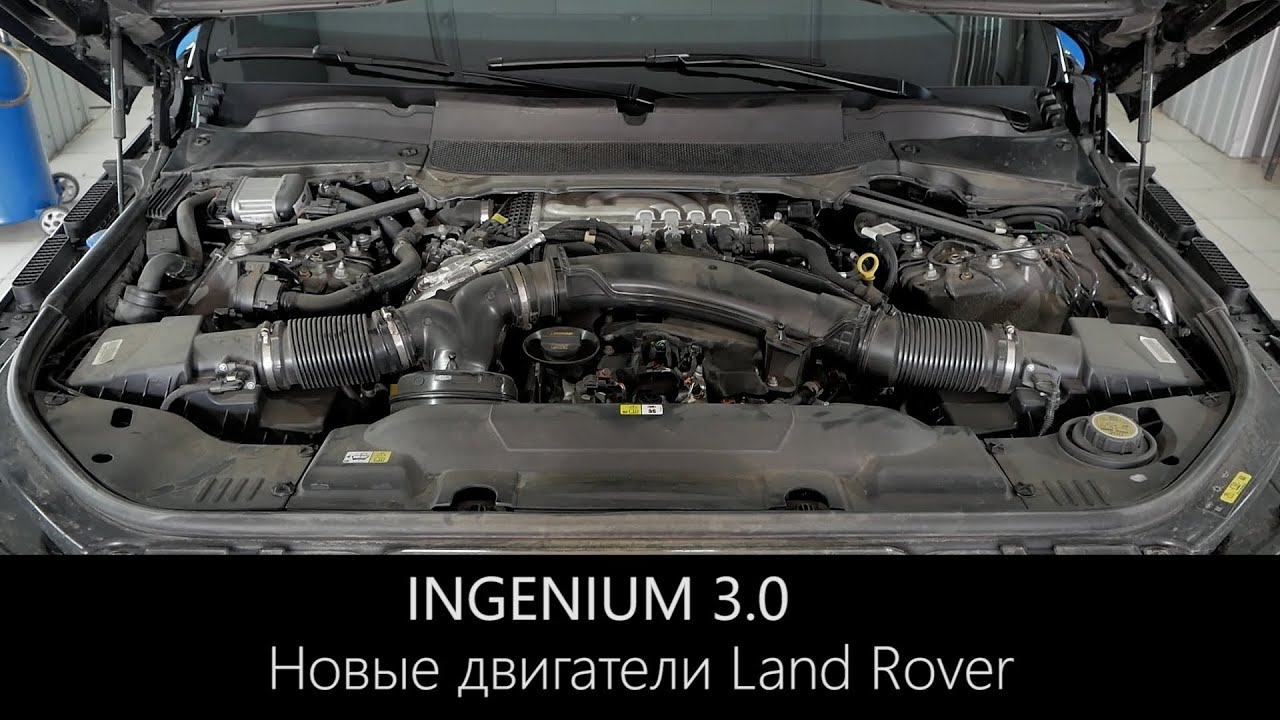 Новый Range Rover 3 литра Ingenium - бензиновый двигатель рядный | LR-WEST