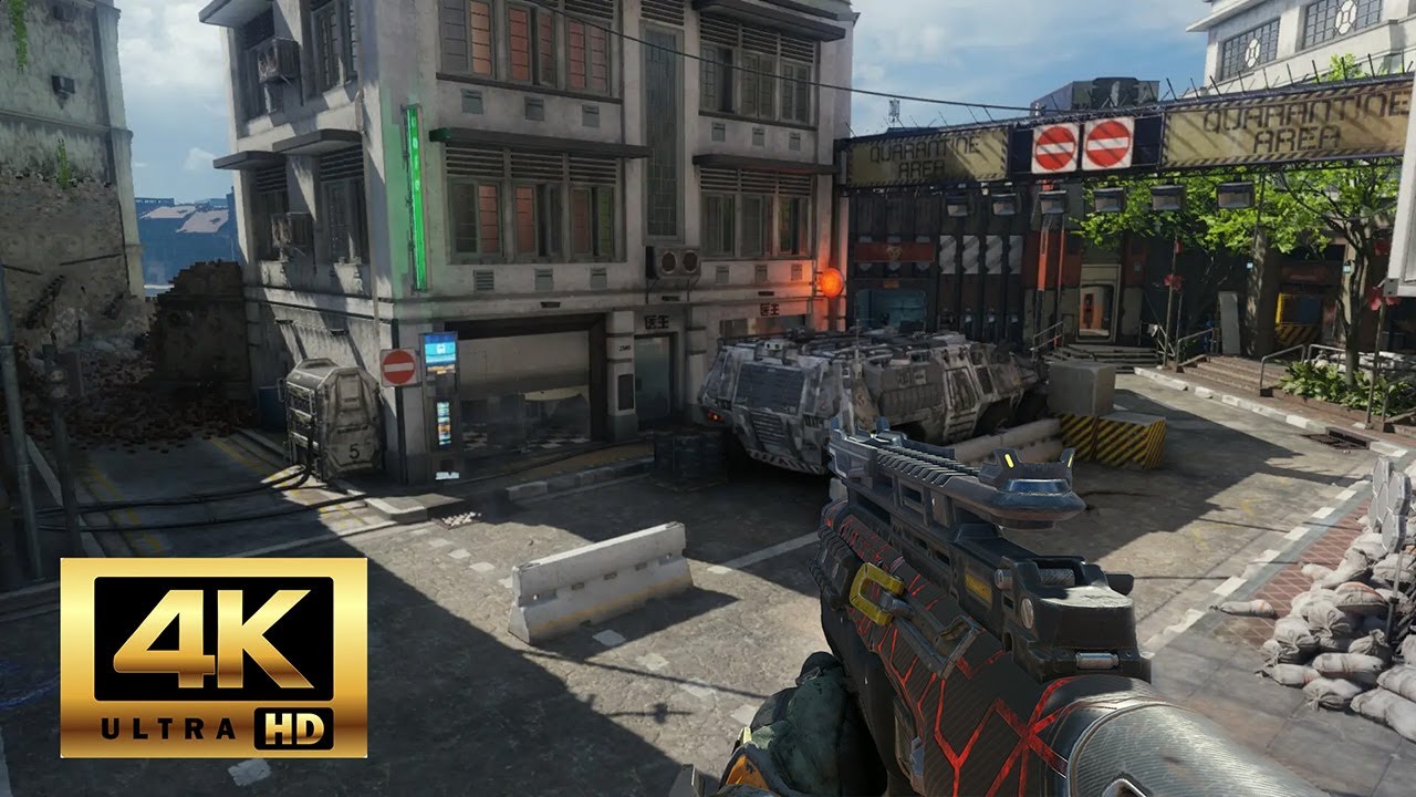 BO3 Multiplayer Gameplay 4K