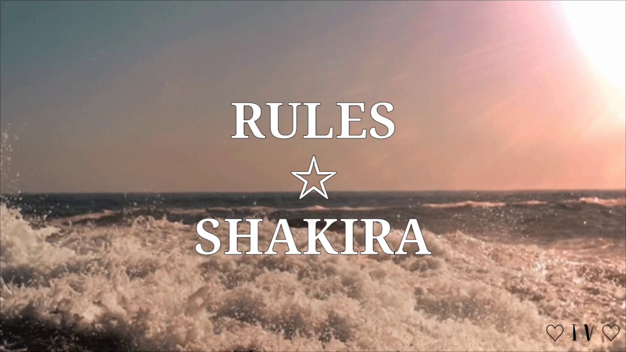 Shakira - Rules (Subt&iacute;tulos & Lyrics)