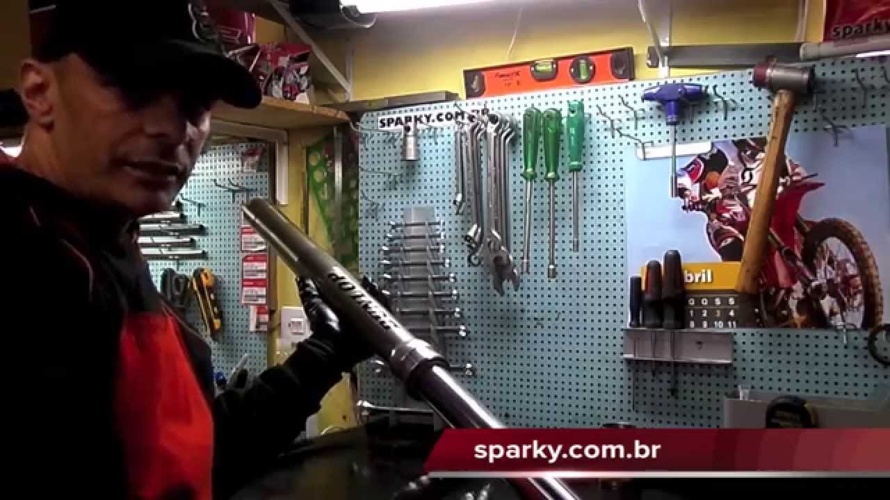 Troca de Retentores suspensão invertida Kayaba (Sparky)