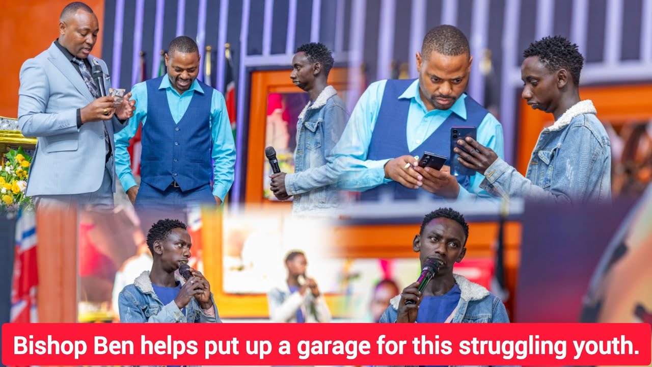 Bishop Ben gucenjeria mwanake mechanic muturire na kuamuhugurira garage yake 