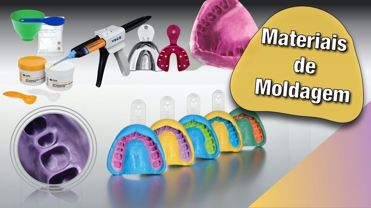 Materiais de Moldagem Odontológicos - Alginato