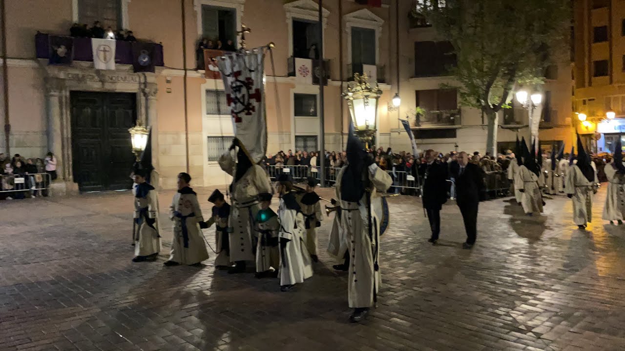 La Piedad - Cierre del traslado del Cristo del Refugio. Semana Santa Zaragoza 2023 Martes Santo