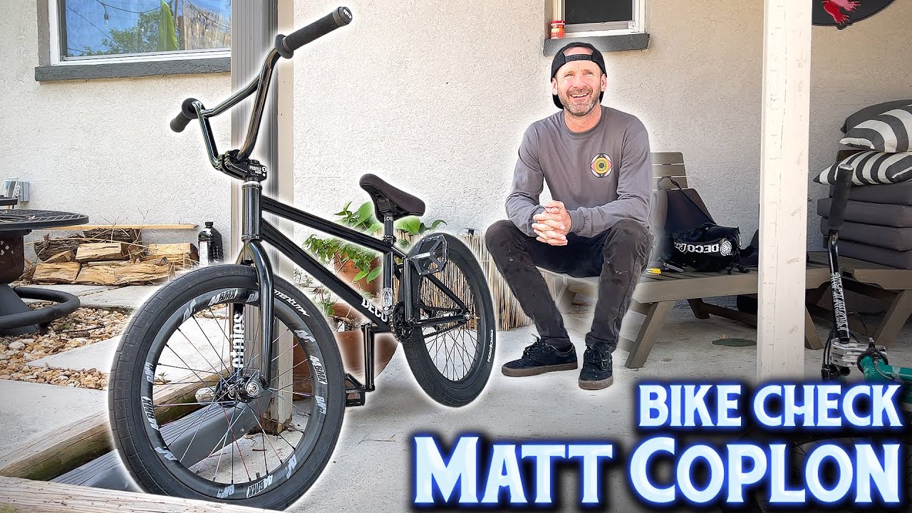 Carbon Rims & Prototype Hubs! - Matt Coplon BMX Bike Check!