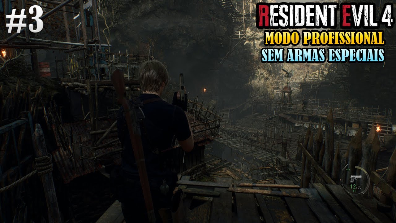 RESIDENT EVIL 4 REMAKE - O Canyon mais dificil do jogo #3