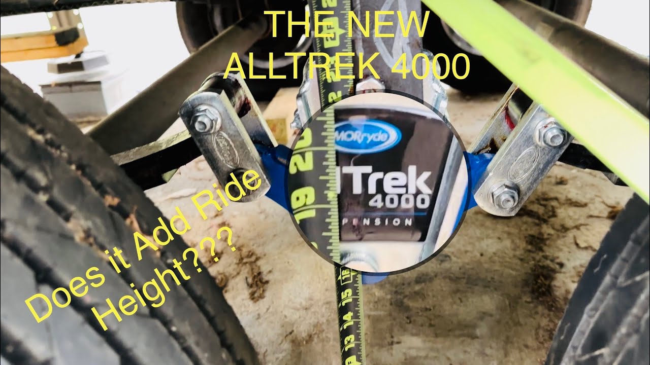 Абсолютно новая система подвески AllTrek 4000!!! Изменение дорожного просвета? Поднимет ли она мо...