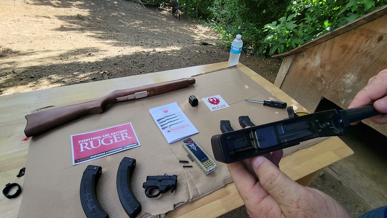 Desmonte del Ruger 10/22