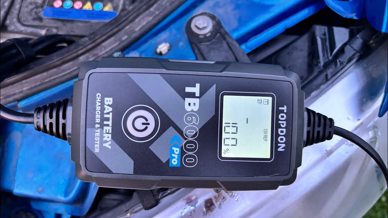 Зарядное для авто topdon TB6000pro.