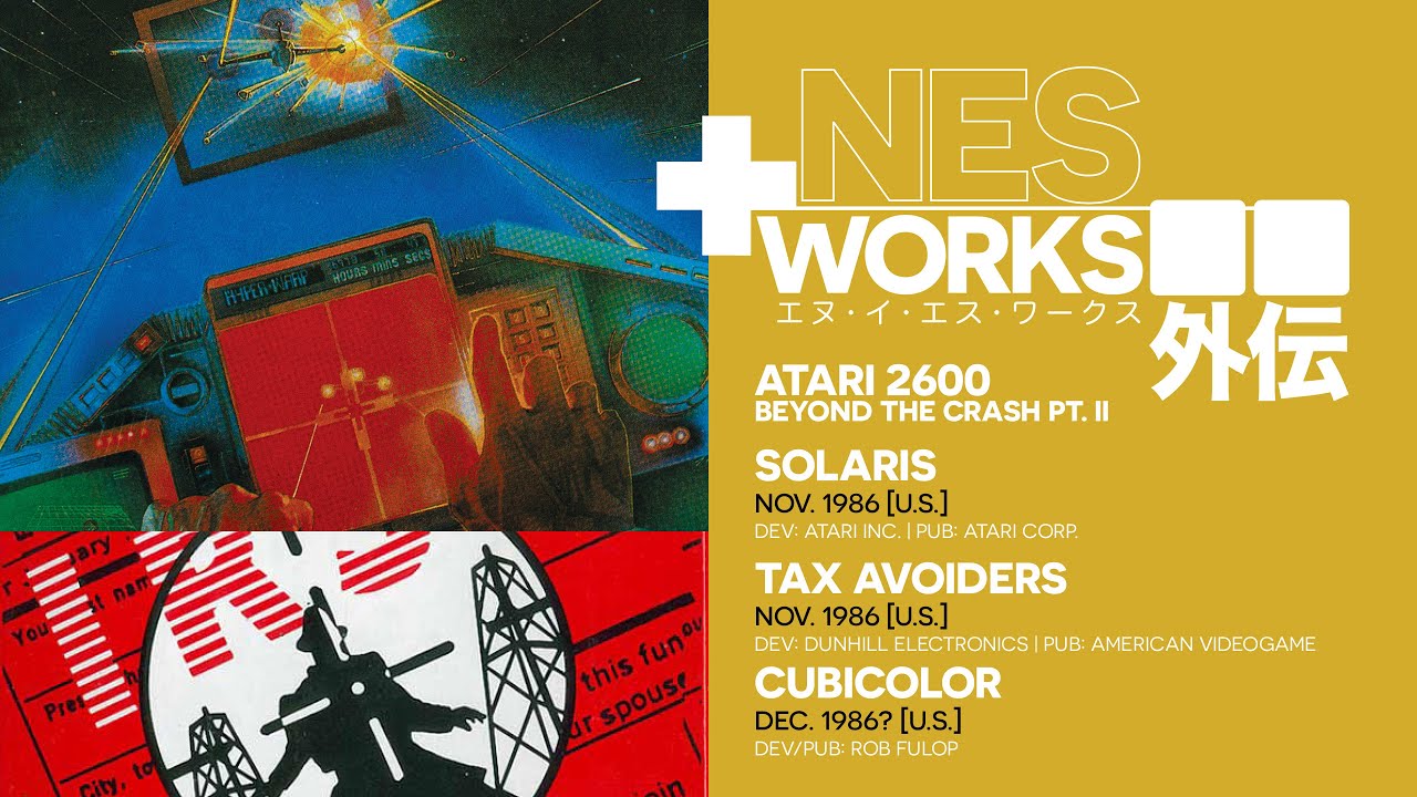 Stella cartography: Solaris / Tax Avoiders / Cubicolor | NES Works Gaiden 76