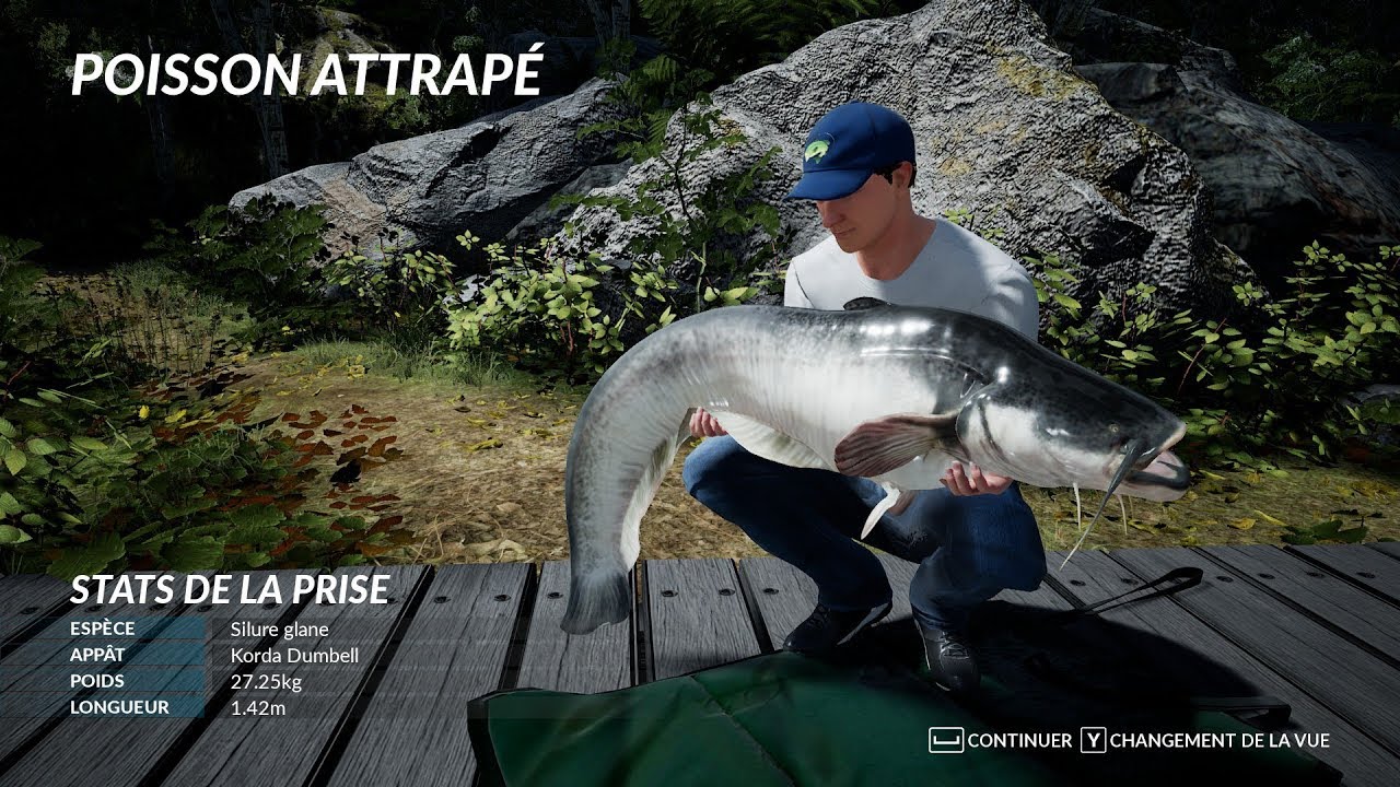 fishing sim world peche silure et astuce carpe