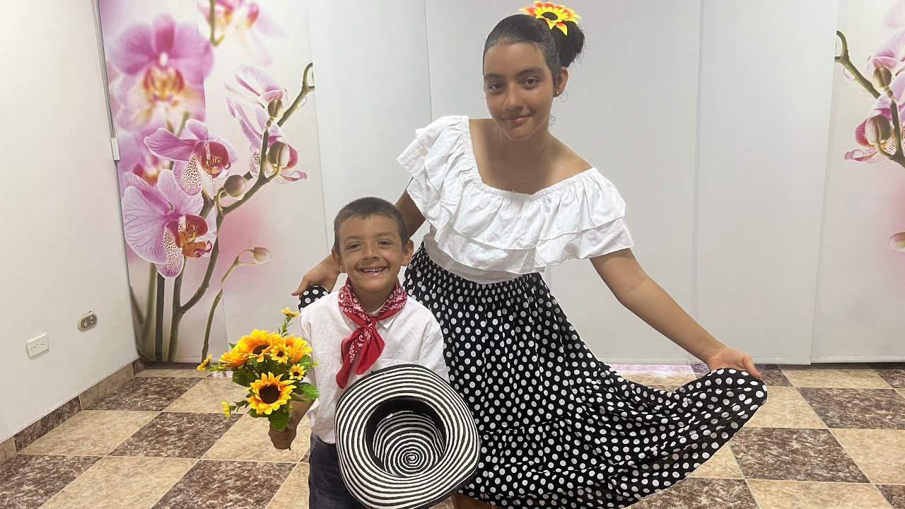 Cumbia de la región caribe colombiana (DANZA PARA NIÑOS)