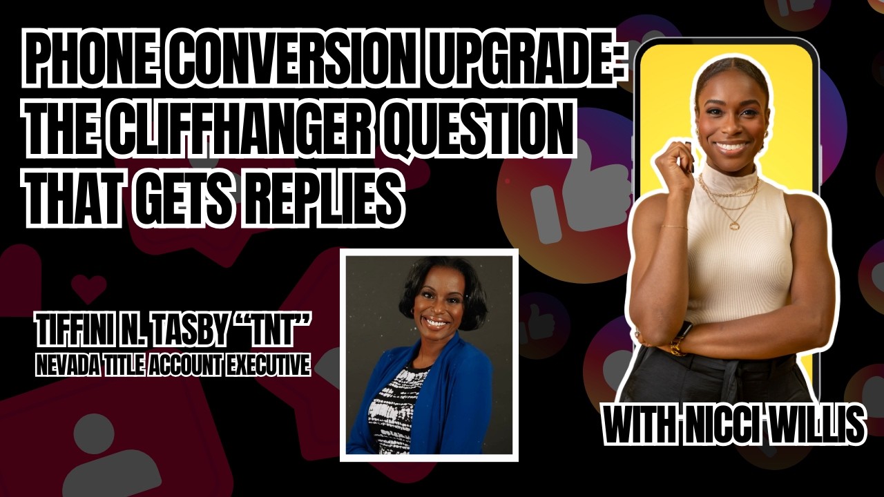 The Cliffhanger Question That Gets Replies w/ Tiffini Tasby | Pitch Perfect LIVE