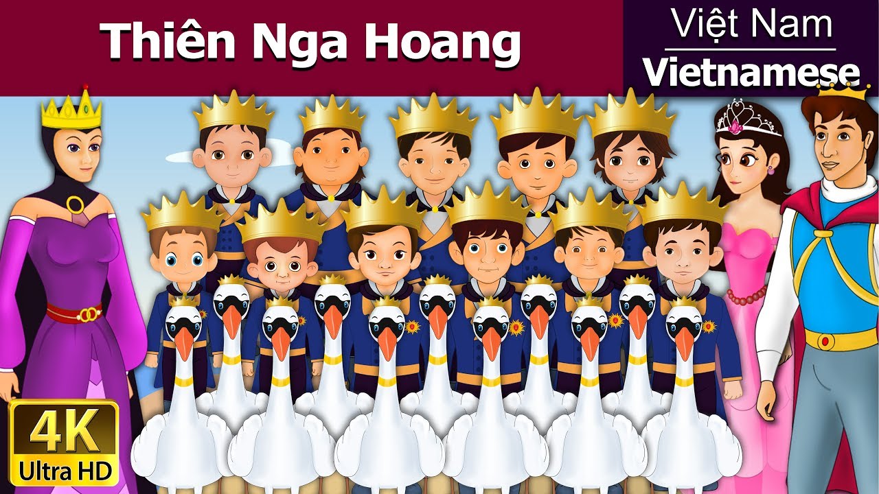 Thiên Nga Hoang | The Wild Swan in Vietnam | @VietnameseFairyTales