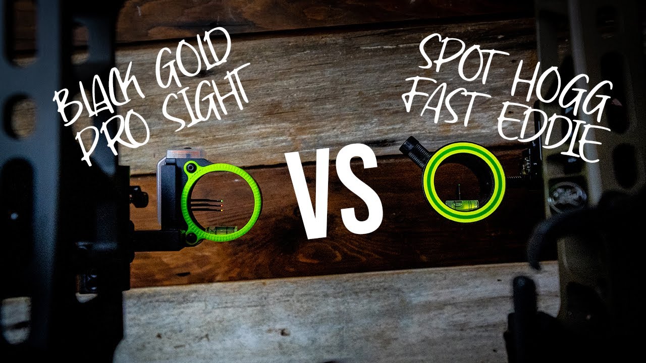 BLACK GOLD vs SPOT HOGG | Bow Sight Shootout