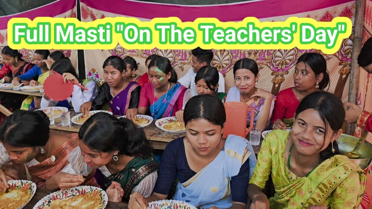 Mast Bloging By The Students with SanuSir//Teachers' Day Bloging//SanuSir Bloging Video