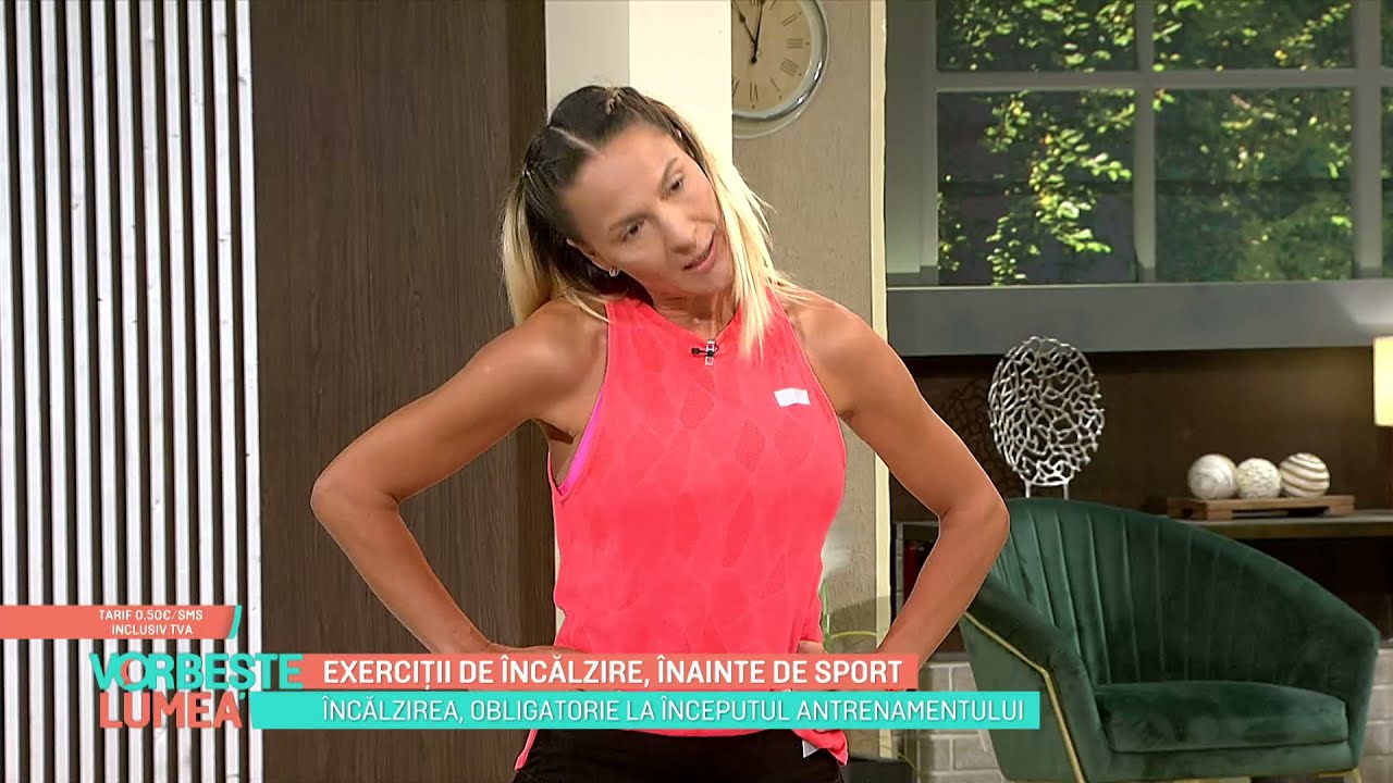 Exerciții de încălzire, înainte de sport