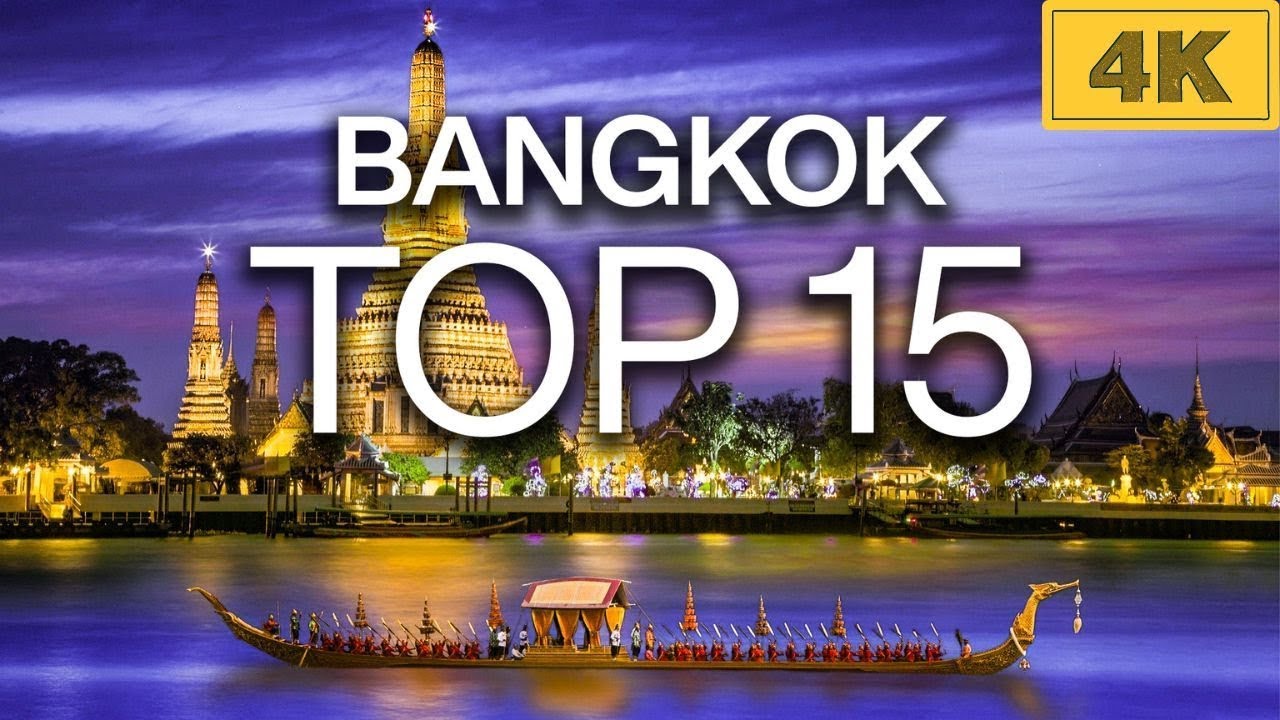 Top 15 things to Do in BANGKOK , Thailand | Bangkok Nightlife 4k
