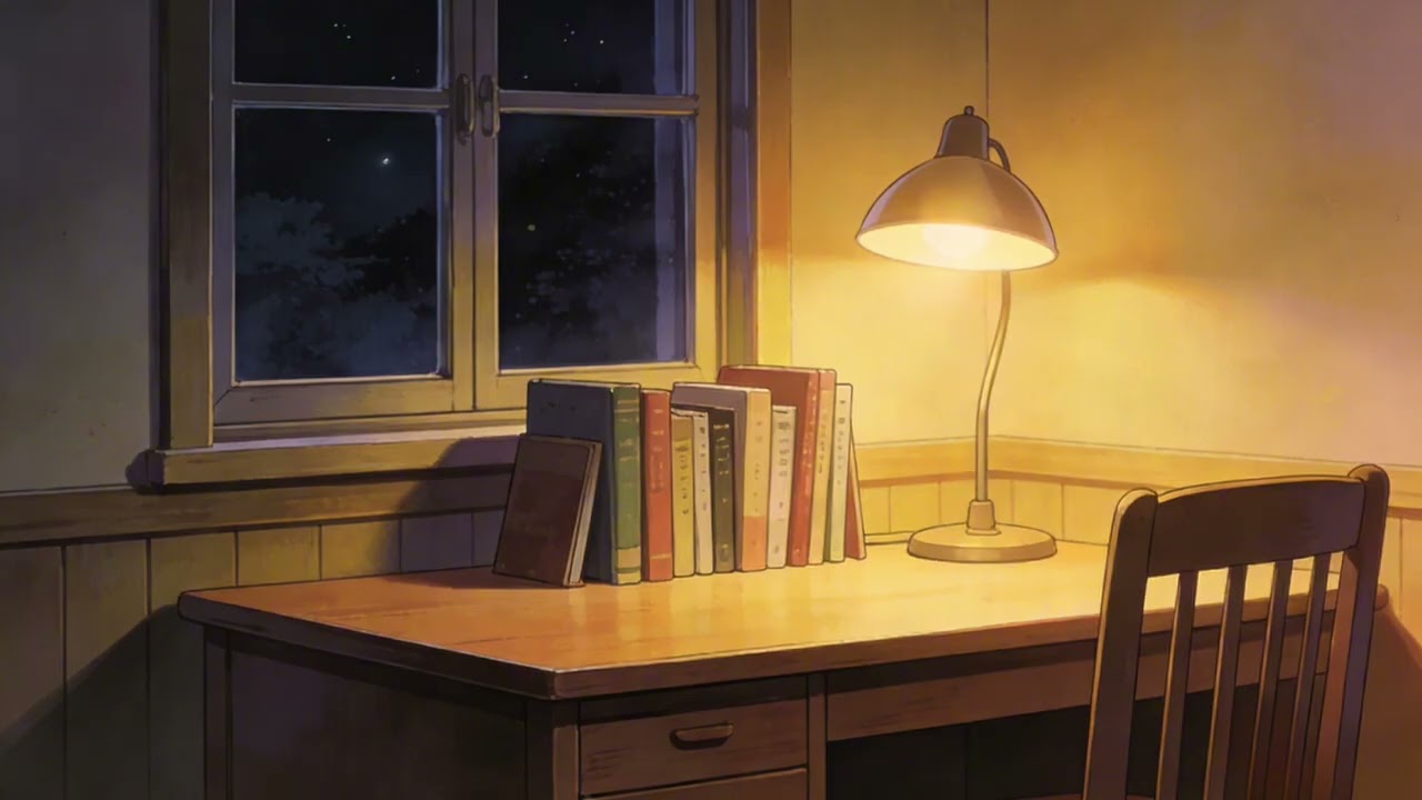 EP19《深夜書桌的安靜房間 🌌｜1 Hour Quiet Room 》