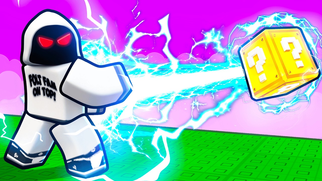 ROBLOX POWER BLAST LUCKY BLOCKS..