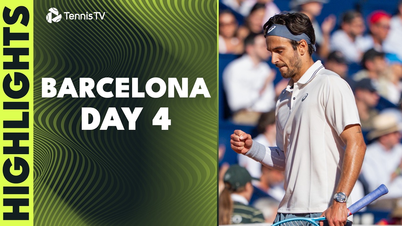Musetti, Rublev, Fils in Action | Barcelona 2026 Day 4 Highlights