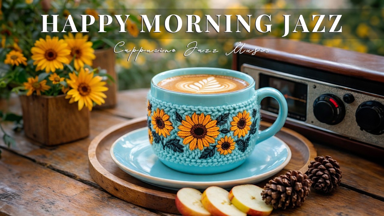 Happy Morning Jazz 🎶 Spring Bossa Nova Instrumental and Relaxing Jazz Cafe Music for Happy Mood