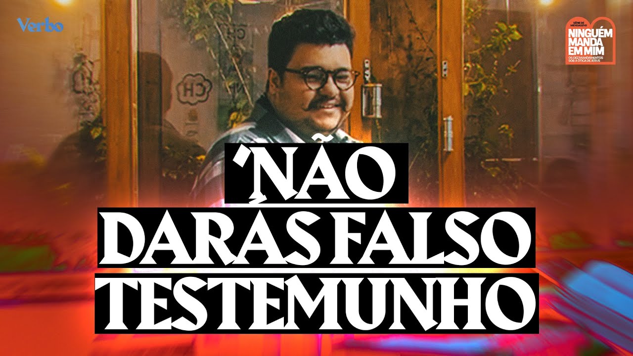 'NÃO DARÁS FALSO TESTEMUNHO' | O 9º Mandamento na Ótica de Jesus - Êxodo 20:16 | Christian Mendes