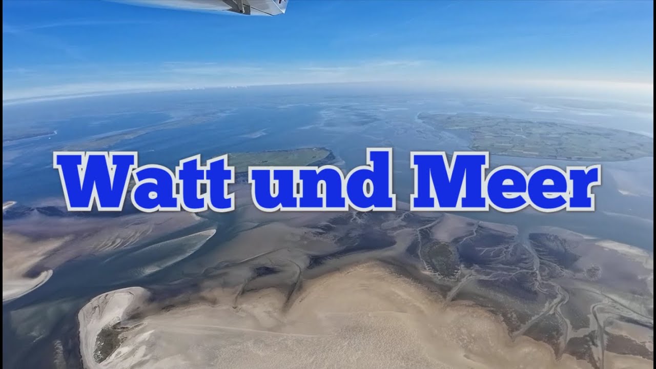 Watt & Meer, das Wattenmeer aus der Luft