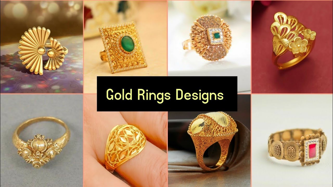 Gold Rings Designs || latest Pure Gold Rings 2023