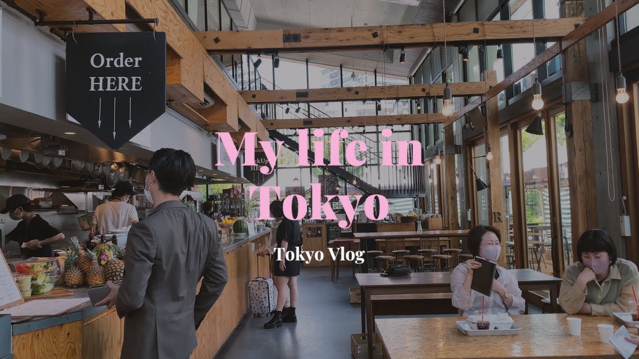 My life living in Tokyo,  what I eat in a week, living alone, cafes hopping, donuts |Tokyo Vlog