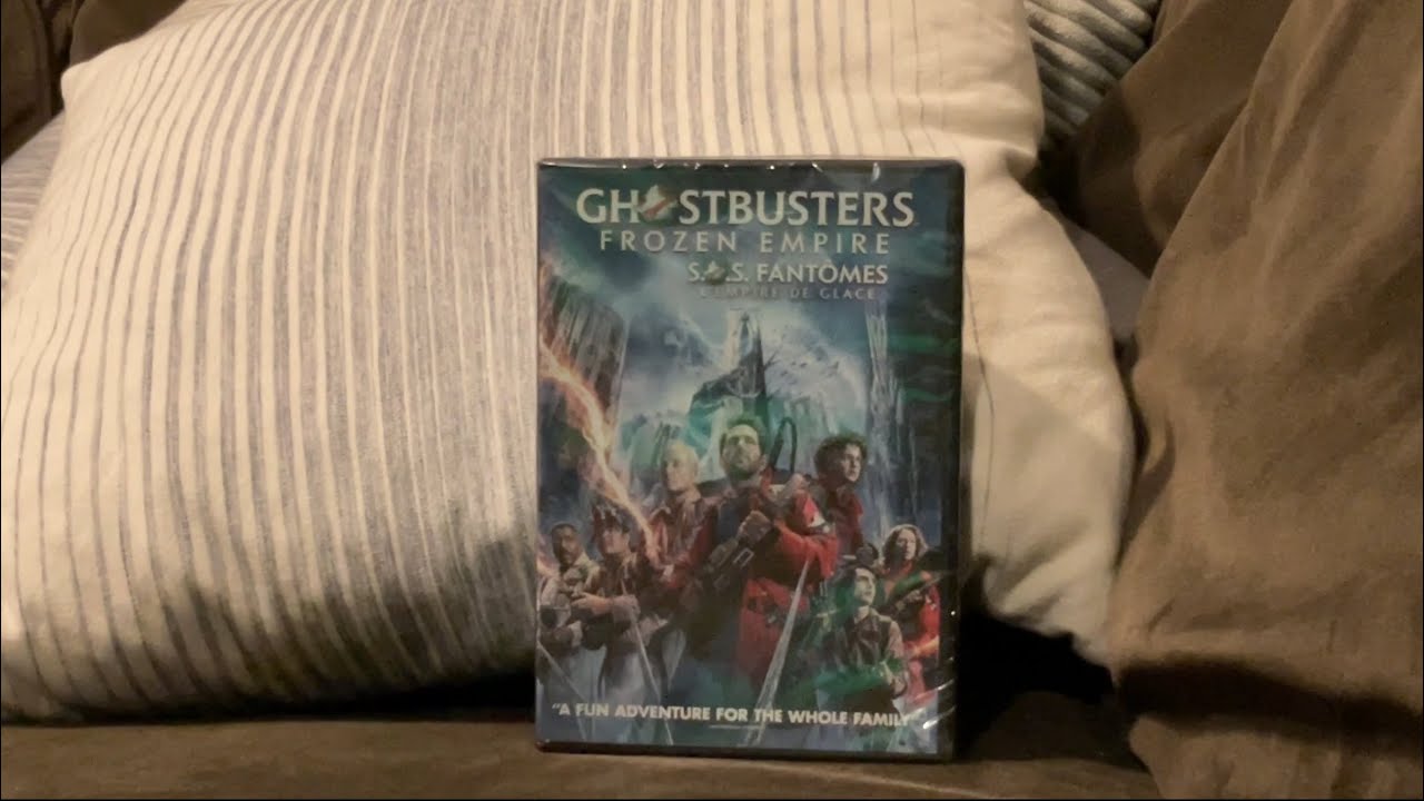 Unboxing Ghostbusters: Frozen Empire DVD!