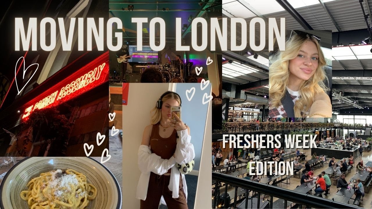 Meine erste Woche in LONDON | Freshers Week | ICMP | Studieren in London | Master in England 💕Update