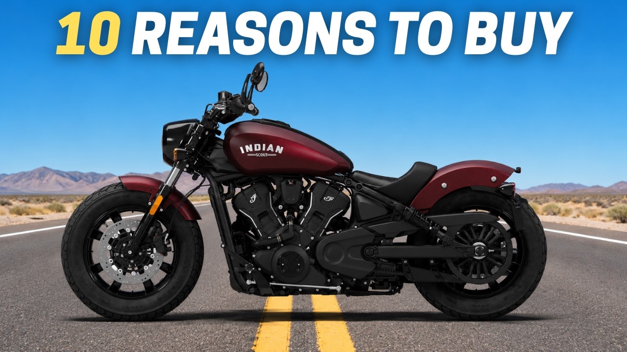 10 причин купить Indian Scout Bobber 2026 года