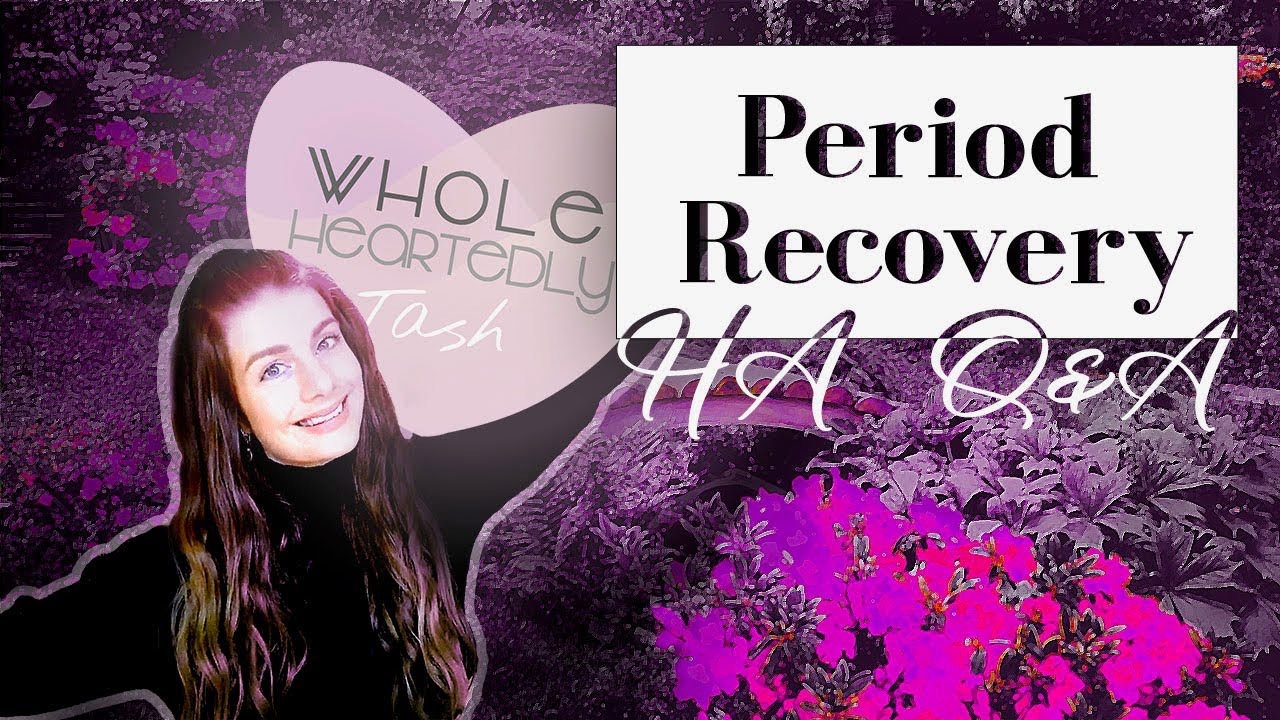Answering Common Questions About Hypothalamic Amenorrhea Period Recovery!🩸 - NO PERIOD