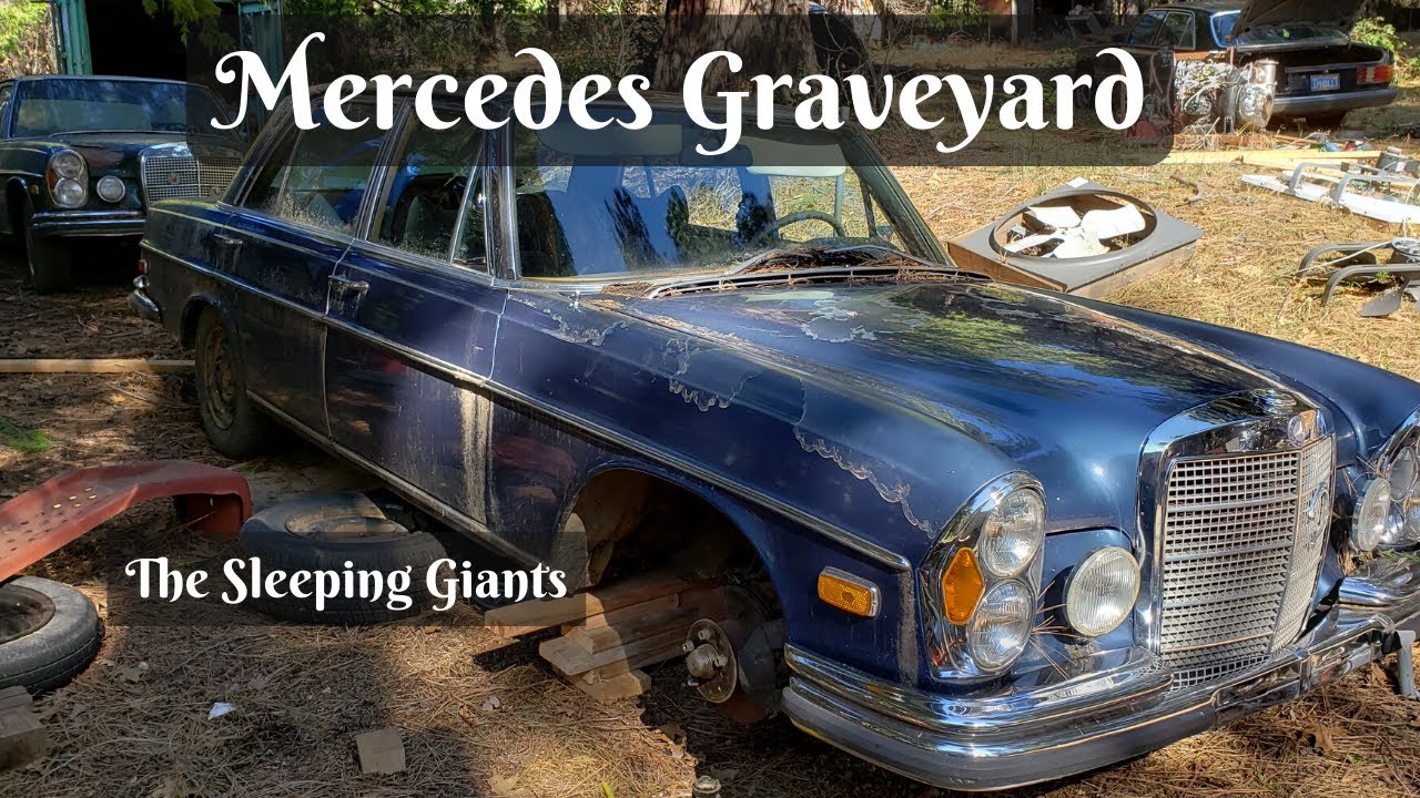 Mercedes 300 SEL 6.3  Graveyard.