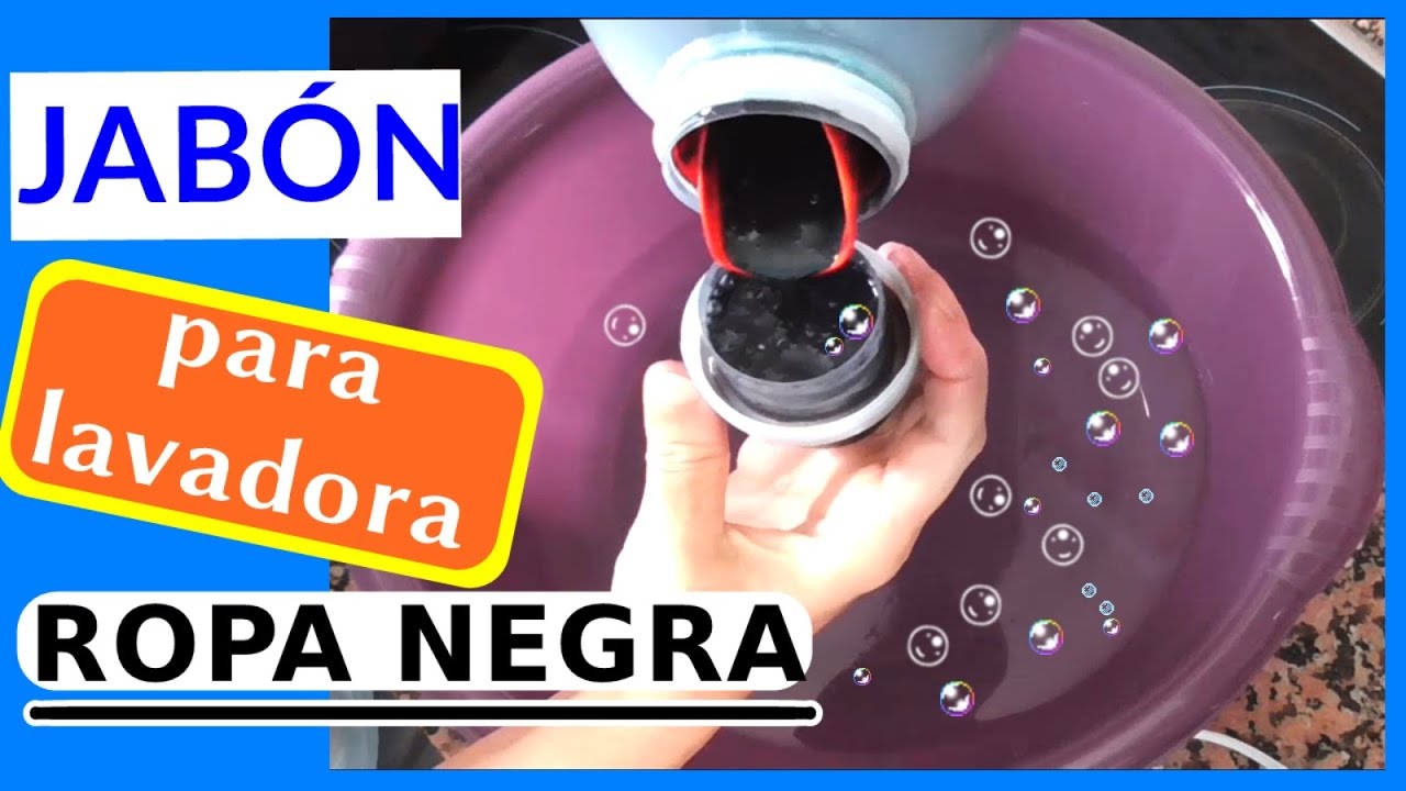 🔴🟡🟢JABÓN CASERO ROPA NEGRA , reaviva el color desde el PRIMER LAVADO