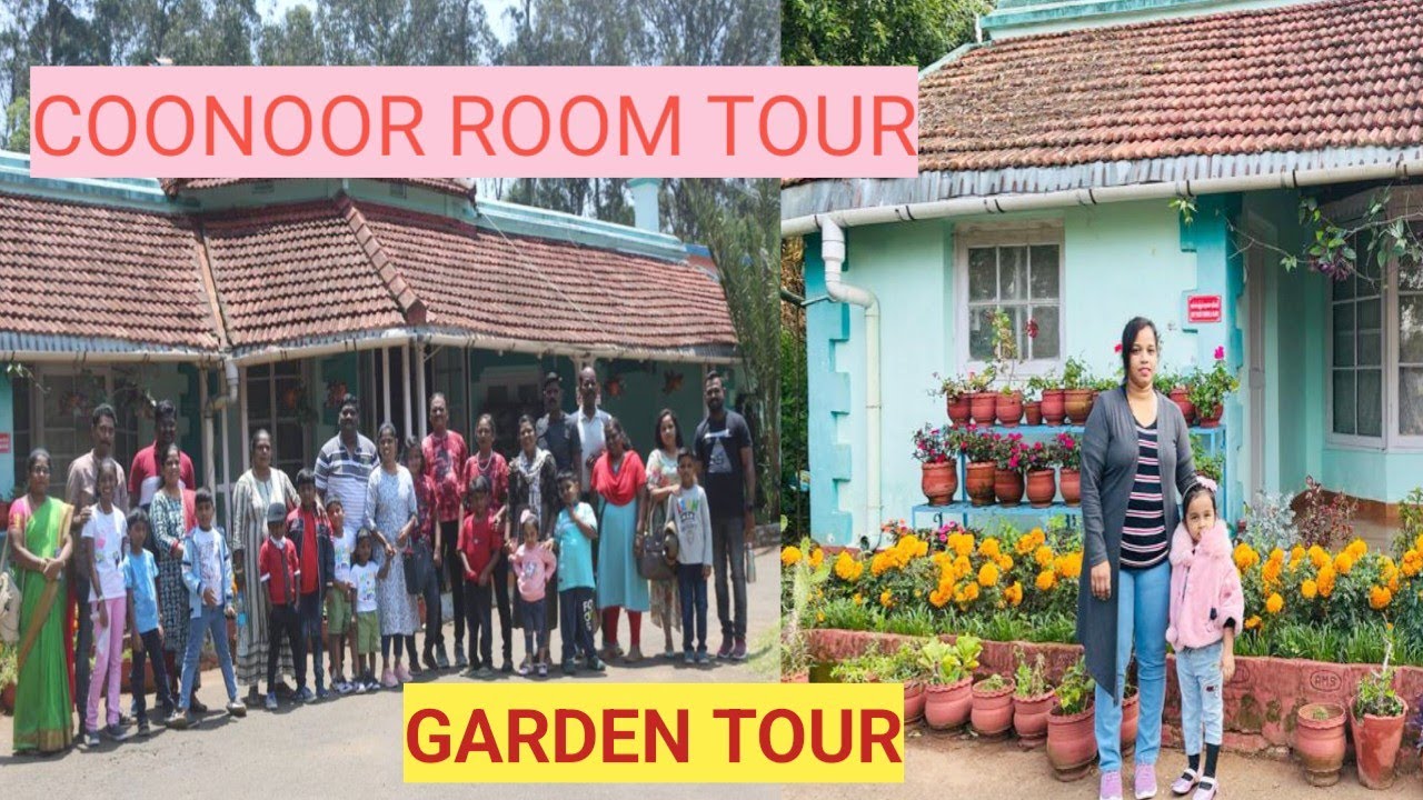 coonoor guest house / nature resorts in coonoor / room tour / garden tour