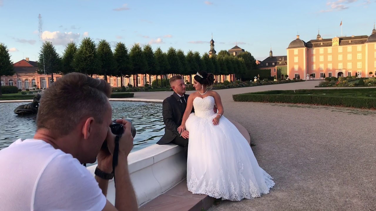 After Wedding Shooting im Schlossgarten in Schwetzingen