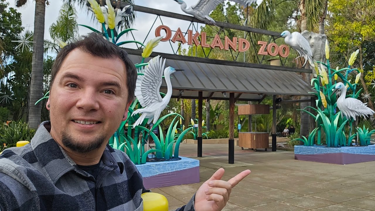 A short walk in the Oakland Zoo. Small park updates. Visiting hours cut short.