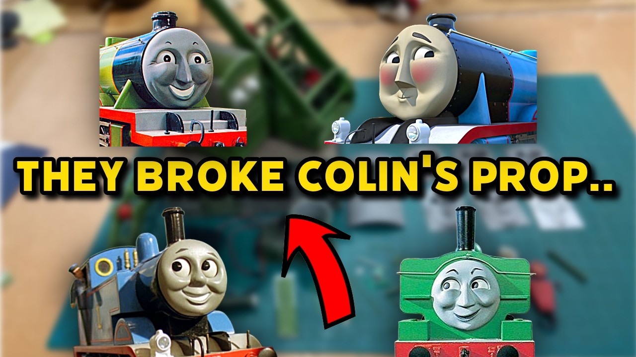 WATCH FULLY - Oops, They BROKE Colin's Prop! Colin is NOT Original Anymore.