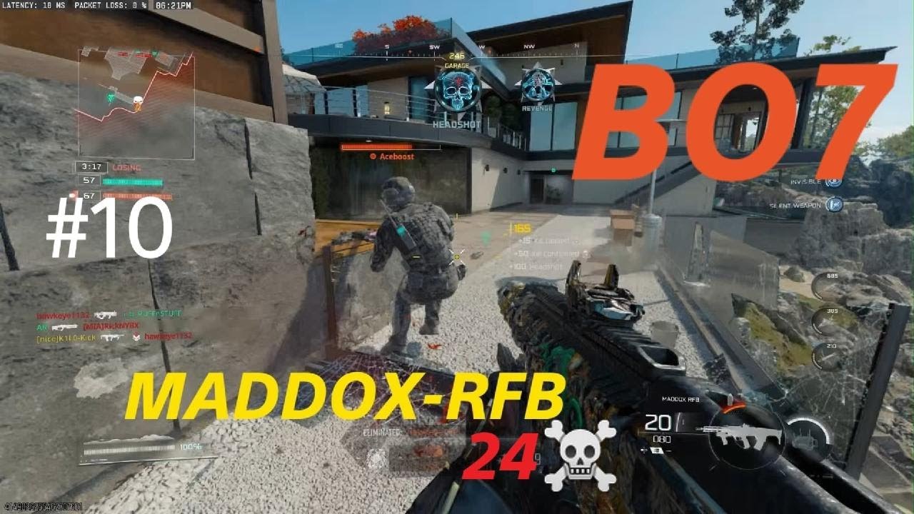Call of Duty BO7- MADDOX-RFB on RAID (No Commentary)