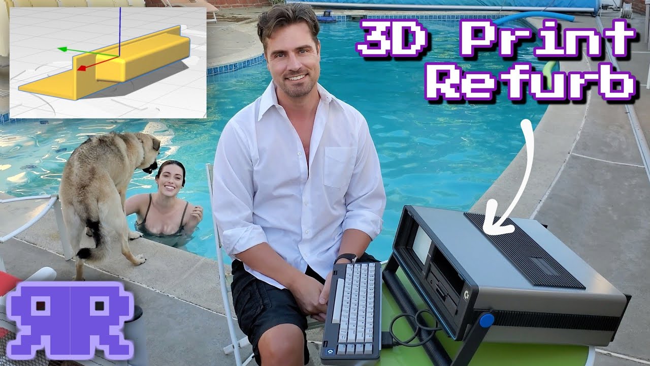 Ремонт 3D-принтера + восстановление посудомоечной машины: первый цветной «ноутбук»! Commodore SX-64