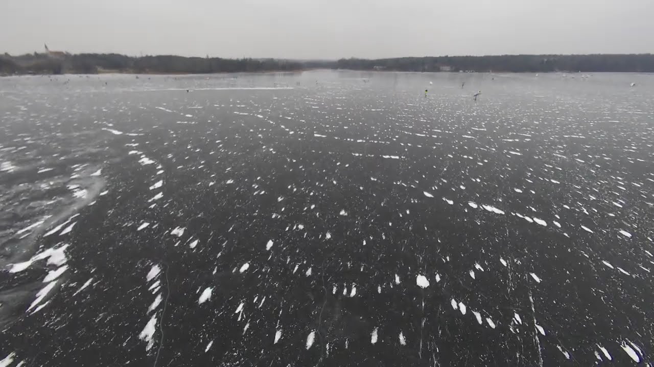 Jezioro Kierskie skute lodem 2026.01.24 p1