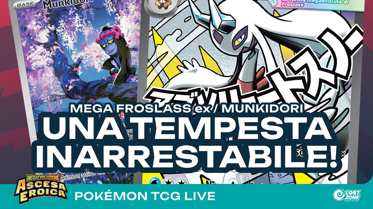 Mega Froslass ex/Munkidori | UNA TEMPESTA INARRESTABILE! | Pokémon TCG Live