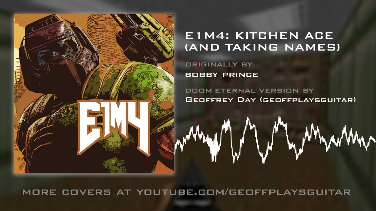 Kitchen Ace (And Taking Names) [HQ] Classic DOOM in the style of Doom Eternal by Geoffrey Day