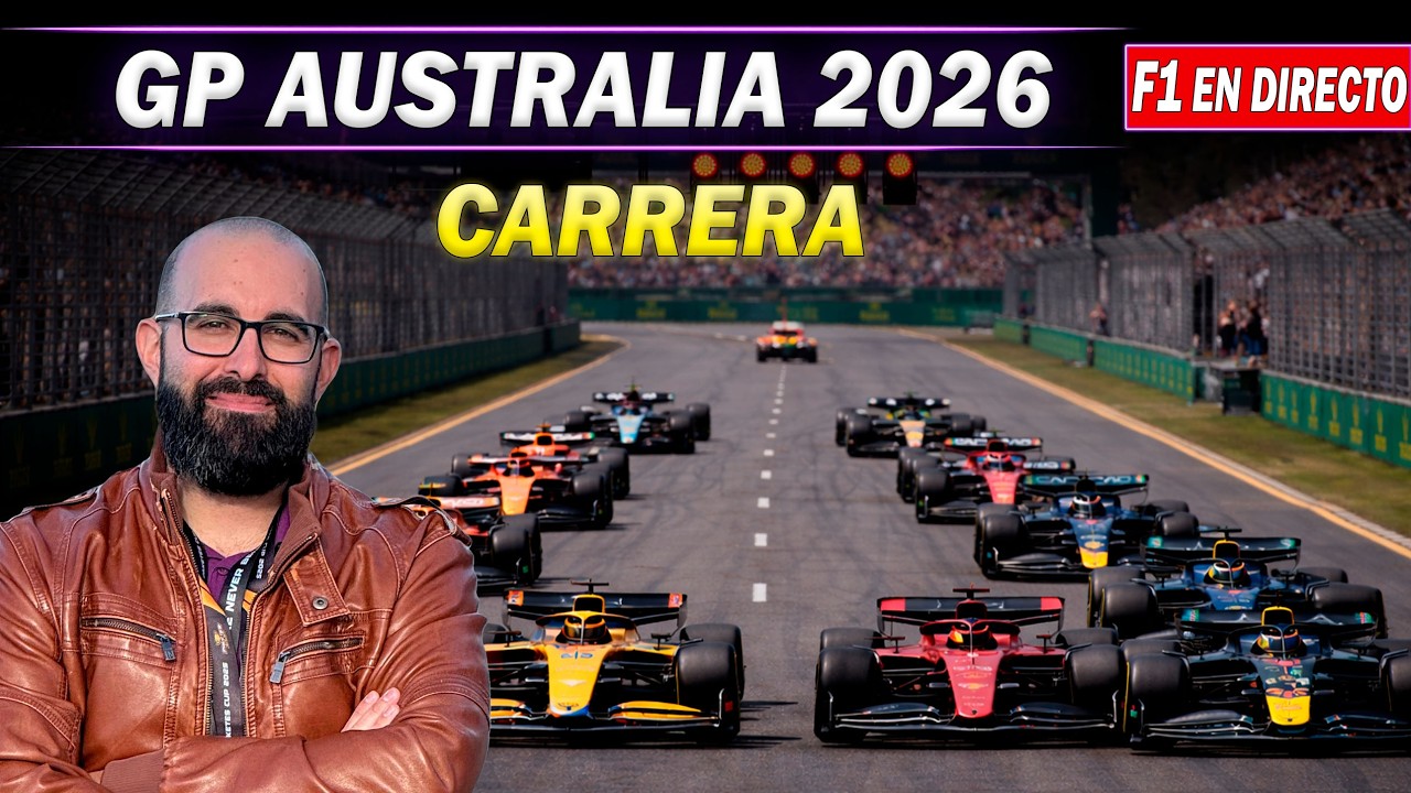 🔴F1 EN DIRECTO | GP AUSTRALIA 2026 - CARRERA | Live Timing y Mapa GPS